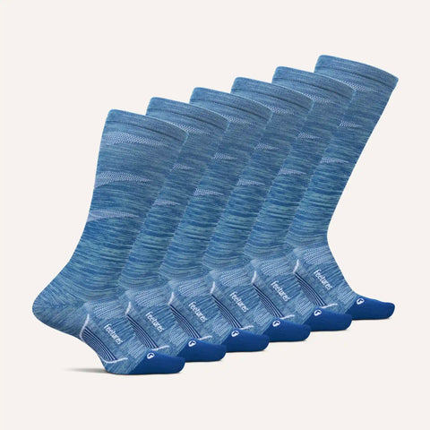 Graduated Compression Light Cushion Knee High 6 Pack