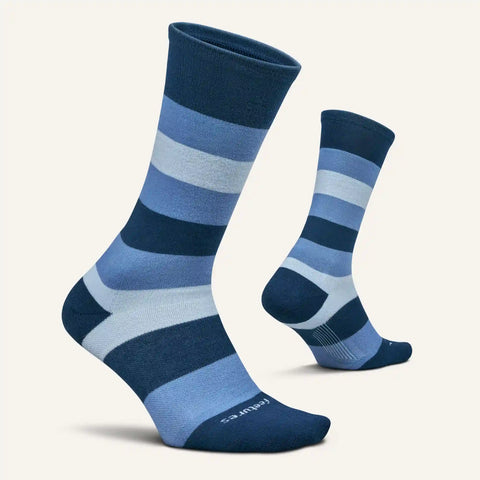Everyday Men's Max Cushion Crew Primary Stripe Denim