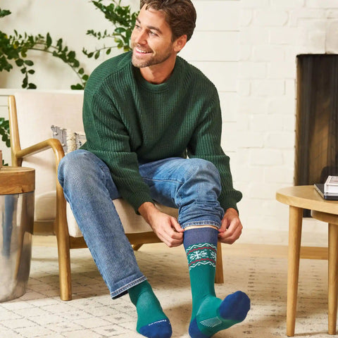 Everyday Men's Max Cushion Crew Evergreen