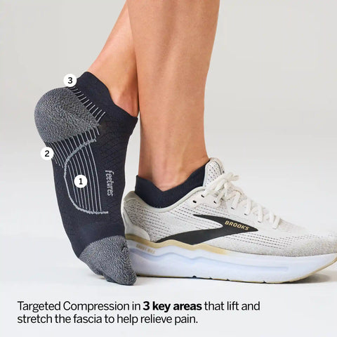 Plantar Fasciitis Relief Sock Light Cushion Tab 6 Pack
