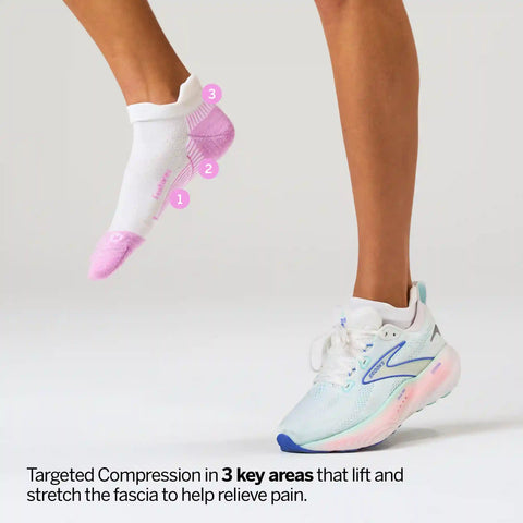 Plantar Fasciitis Relief Sock Light Cushion Tab 3 Pack