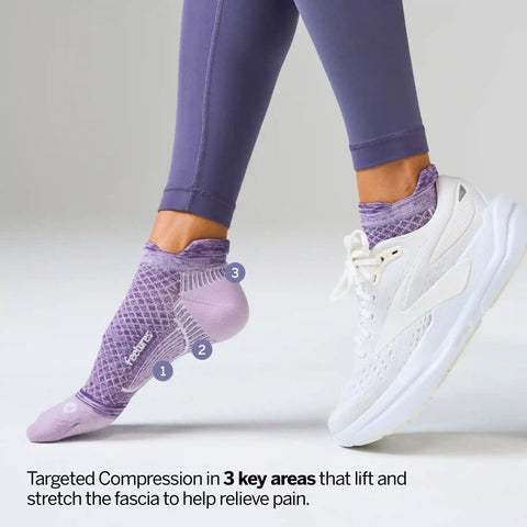 Plantar Fasciitis Relief Sock Light Cushion Tab 3 Pack