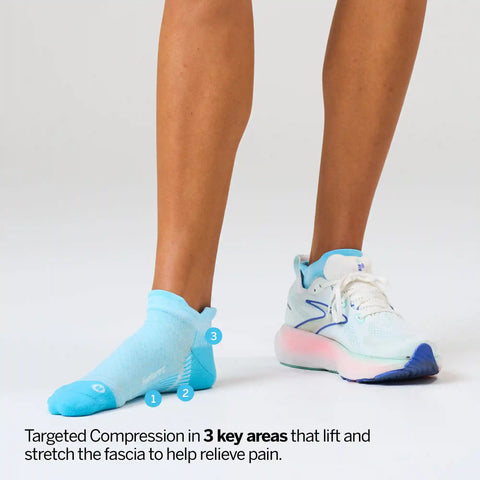 Plantar Fasciitis Relief Sock Light Cushion Tab 6 Pack
